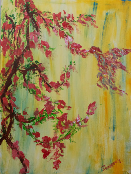 Bougainvillea Dreams (Original Painting)