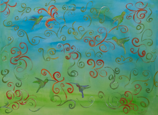 The garden of life (Original Painting)