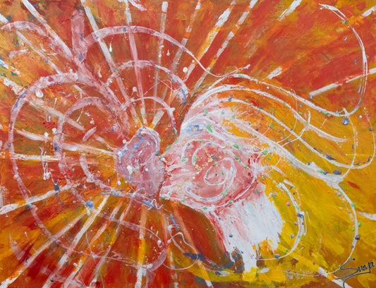 Radiating Love (Original Painting)